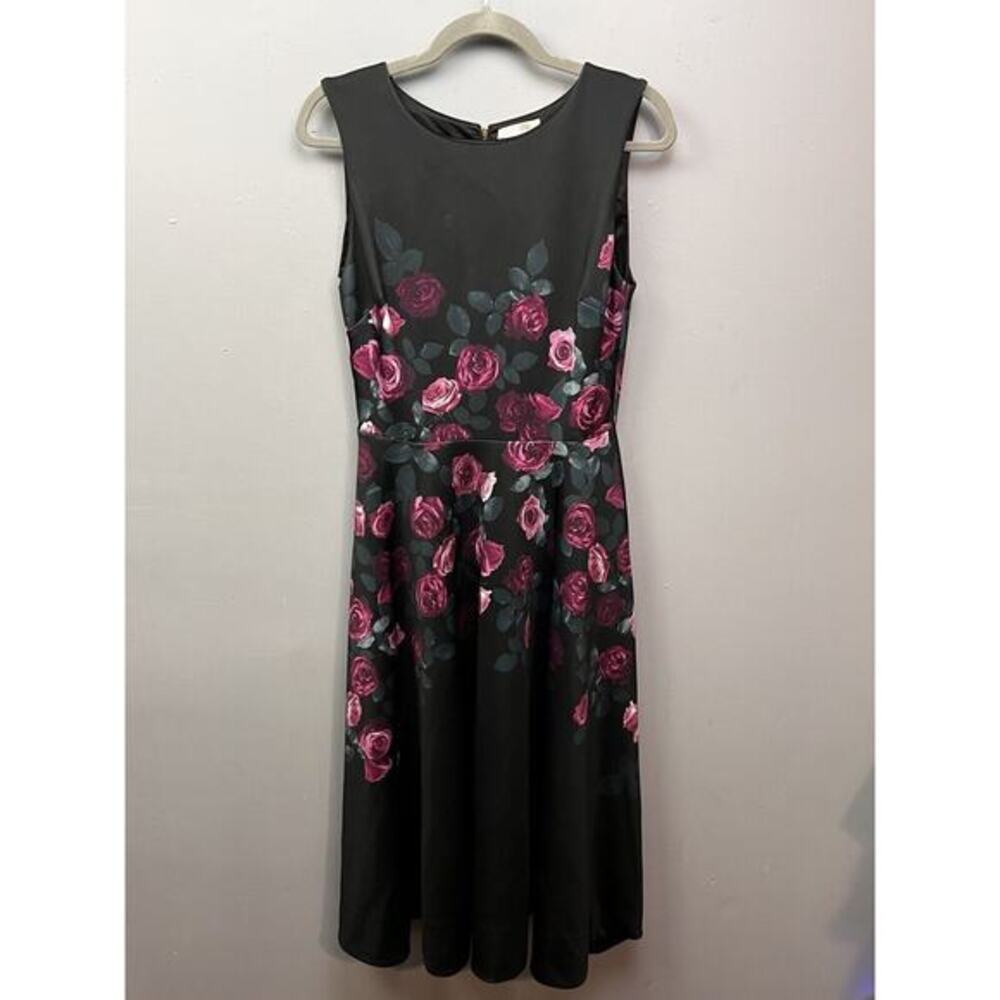 Anthropologie Erin Fetherston Dress Womens 4 Sugar Rose Neoprene‎